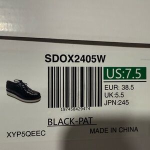 Black Patent loafers Dress Shoes - Black